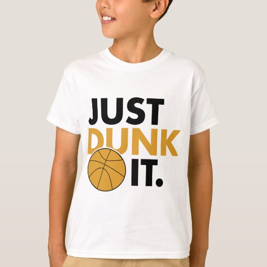 Dunk het gewoon t-shirt (Voorkant)