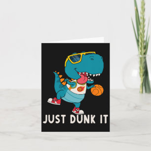 Dunk it Fun Dinosaur Bysketbyll League Slam D Kaart
