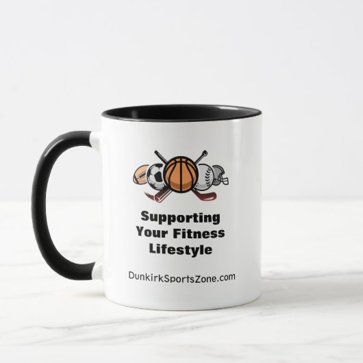 Dunkerque Sports Zone Corporate HeartHeroes Mug (Gauche)