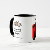 Dunkerque Sports Zone Corporate HeartHeroes Mug (Devant gauche)