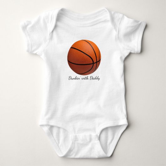 Dunkin’ met Daddy bodysuit (Voorkant)