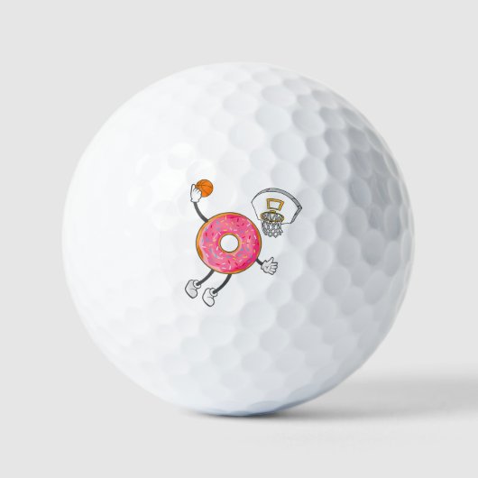 Dunking Donut Hole Food Champ Golfballen (Voorkant)