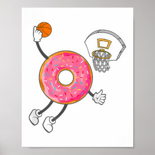 Dunking Donut Hole Food Champ Poster