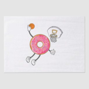 Dunking Donut Hole Food Champ Tissuepapier