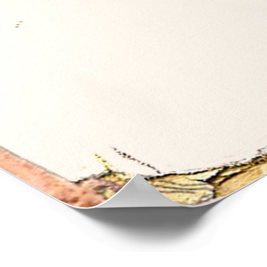 Dunkirk Beach reisposter Poster (Hoek)