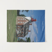 Dunkirk Lighthouse tapestry Wandkleed (Voorkant (horizontaal))