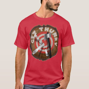 DUNKY Tree Stump Impaling Target KRIJGEN T-shirt