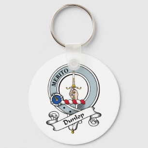 Dunlop Clan Badge Sleutelhanger