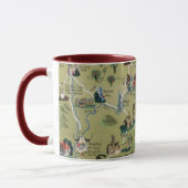Dunlop Map of Shakespeare Country, Engeland Mok (Links)