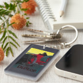 Dunlop  PosterEurope Sleutelhanger (Voorkant Rechts)