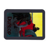 Dunlop Vintage PosterEurope Magneet (Horizontaal)