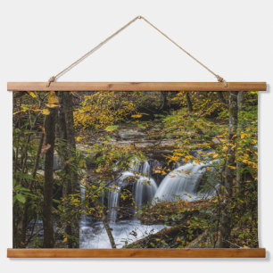 Dunloup Creek Falls   West Virginia Hangend Wandkleed