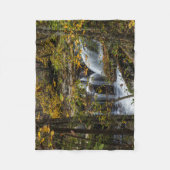 Dunloup Creek Herfsten | West Virginia Fleece Deken (Voorkant)