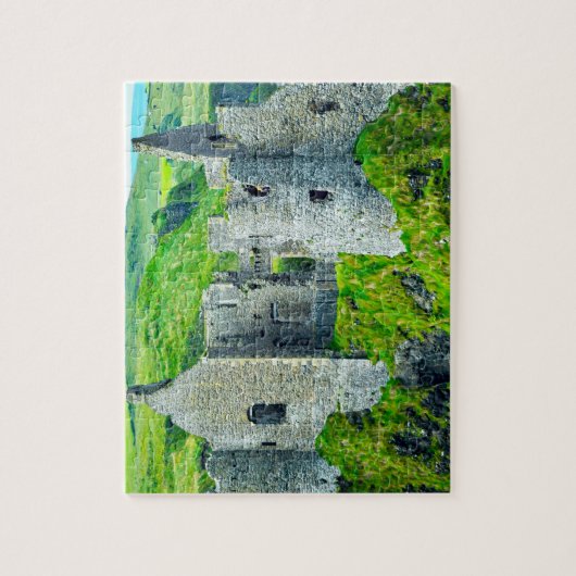 Dunluce Castle Antrim Ierland Legpuzzel (Verticaal)