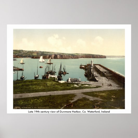 Dunmore Harbour, County Waterford Poster (Voorkant)
