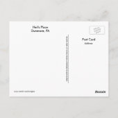 Dunmore, PA - Heil's Place Briefkaart (Achterkant)