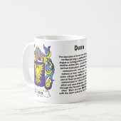 Dunn Family Coat of Arms Mok (Voorkant links)