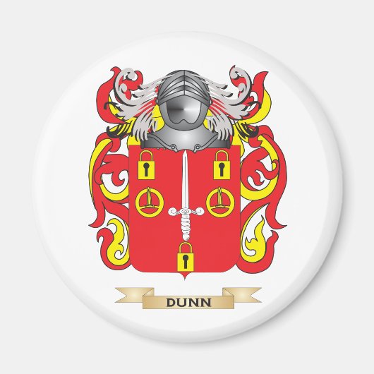 Dunn (Schotland) Wapenschild Magneet (Voorkant)