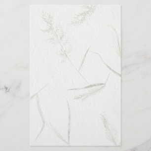 Dunne blades van gras, Japans rijstpapier Briefpapier