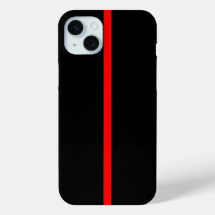 Dunne blauwe lijn Symbool op een iPhone 15 Mini Hoesje