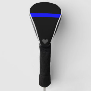 Dunne blauwe lijn - voor degenen die dienen golfheadcover