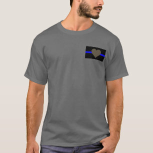 Dunne Blauwe Lijn - Voor Hen Die Dienen T-shirt