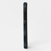 Dunne blauwe lijn - Weave Belt Keepers van de poli Case-Mate iPhone Case (Achterkant/links)