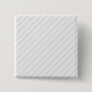 Dunne diagonale lijnen vierkante button 5,1 cm