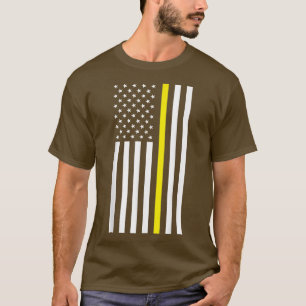 Dunne Gele Lijn, Beveiligingsbeveiligingen, vracht T-shirt