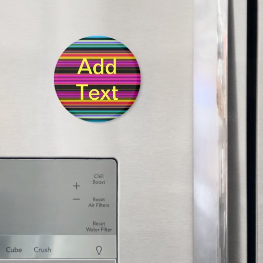 Dunne kleurige strepen - 2 magneet (Insitu (Koelkast))