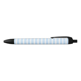 Dunne lichte blauwe strepen inkt pen