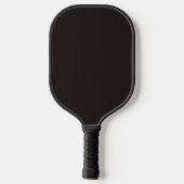Dunne rode lijn gepersonaliseerde brandweerman mon pickleball paddle (Achterkant)
