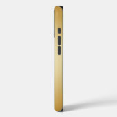 Dunne rode lijn gouden gradiënt Case-Mate iPhone case (Achterkant / Links)