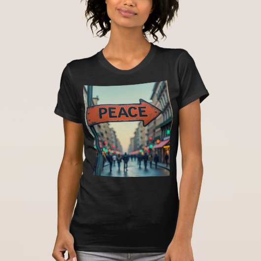 Dunne T-shirt voor vrouwen (Voorkant)