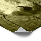 Dunnit in Sepia Tint Poster (Hoek)