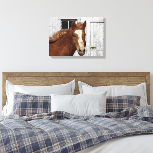 Dunnit Says Hallo Canvas Afdruk (Insitu (Slaapkamer))