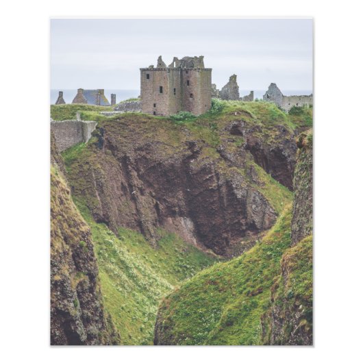 Dunnottar Castle Foto Afdruk (Voorkant)