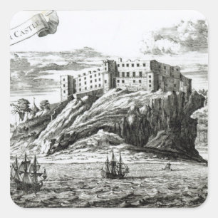 Dunnottar Castle Vierkante Sticker