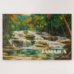Dunns River Falls Jamaïque Jigsaw Puzzle pour adul