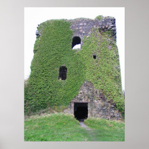 Dunollie Castle Oban Bay, Schotland Poster