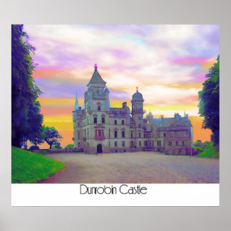 Dunrobin Castle Poster