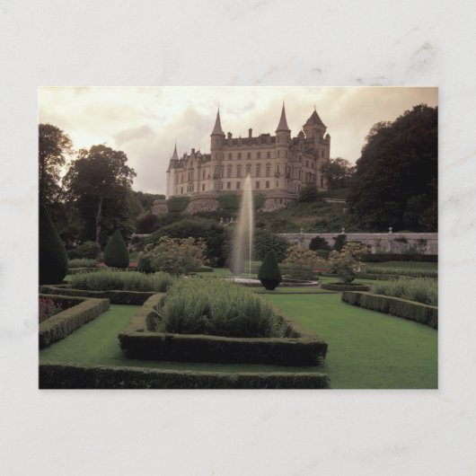 Dunrobin Castle, Schotland Briefkaart (Voorkant)