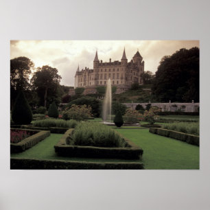 Dunrobin Castle, Schotland Poster