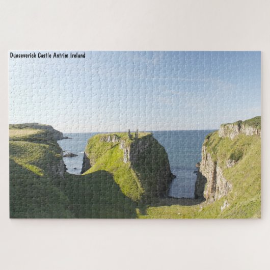 Dunseverick Castle Antrim Ierland Legpuzzel (Horizontaal)
