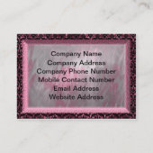 Dunsfield Petal Carte de visite professionnel uniq (Dos)