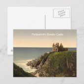 Dunsky Castle at Portpatrick Postcard Briefkaart (Voorkant / Achterkant)