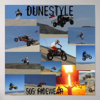 Dunstyle - 505 ridewear - beaucoup d'air - affiche