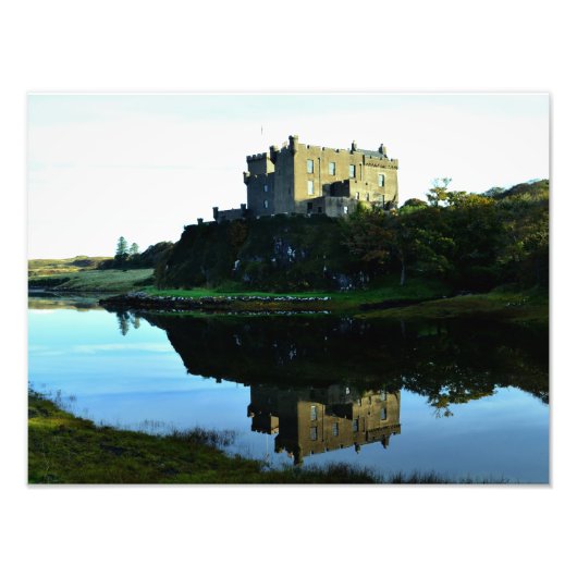 Dunvegan Castle Foto Afdruk (Voorkant)