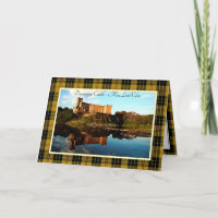 Dunvegan Kasteel MacLeod Clan Vouwkaart