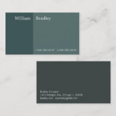 Duo 105 visitekaartje (Voorkant / Achterkant)